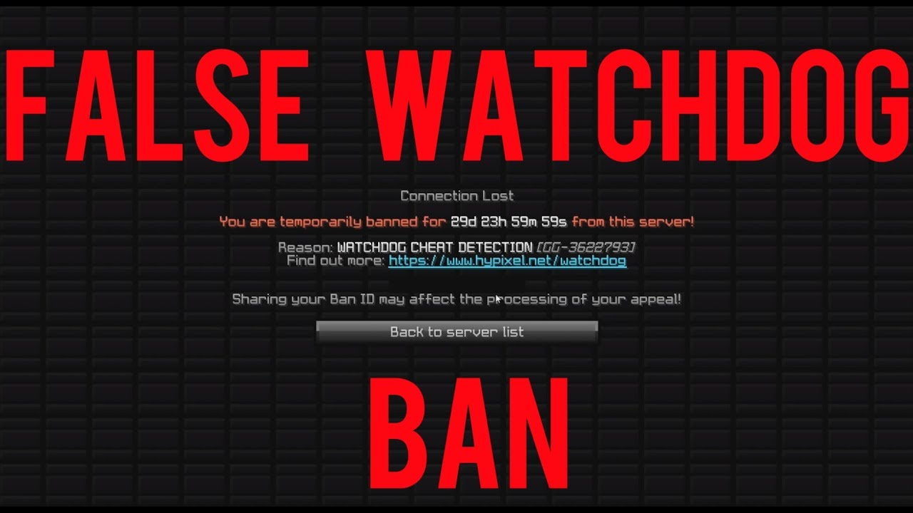 Why A Well Known Player Was False Banned On Hypixel