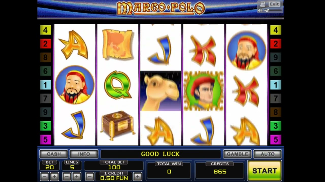 Quickest BIG JACKPOT On Marco Polo. Slot Machine. 👍🔔 🤠🤑🤑🤑