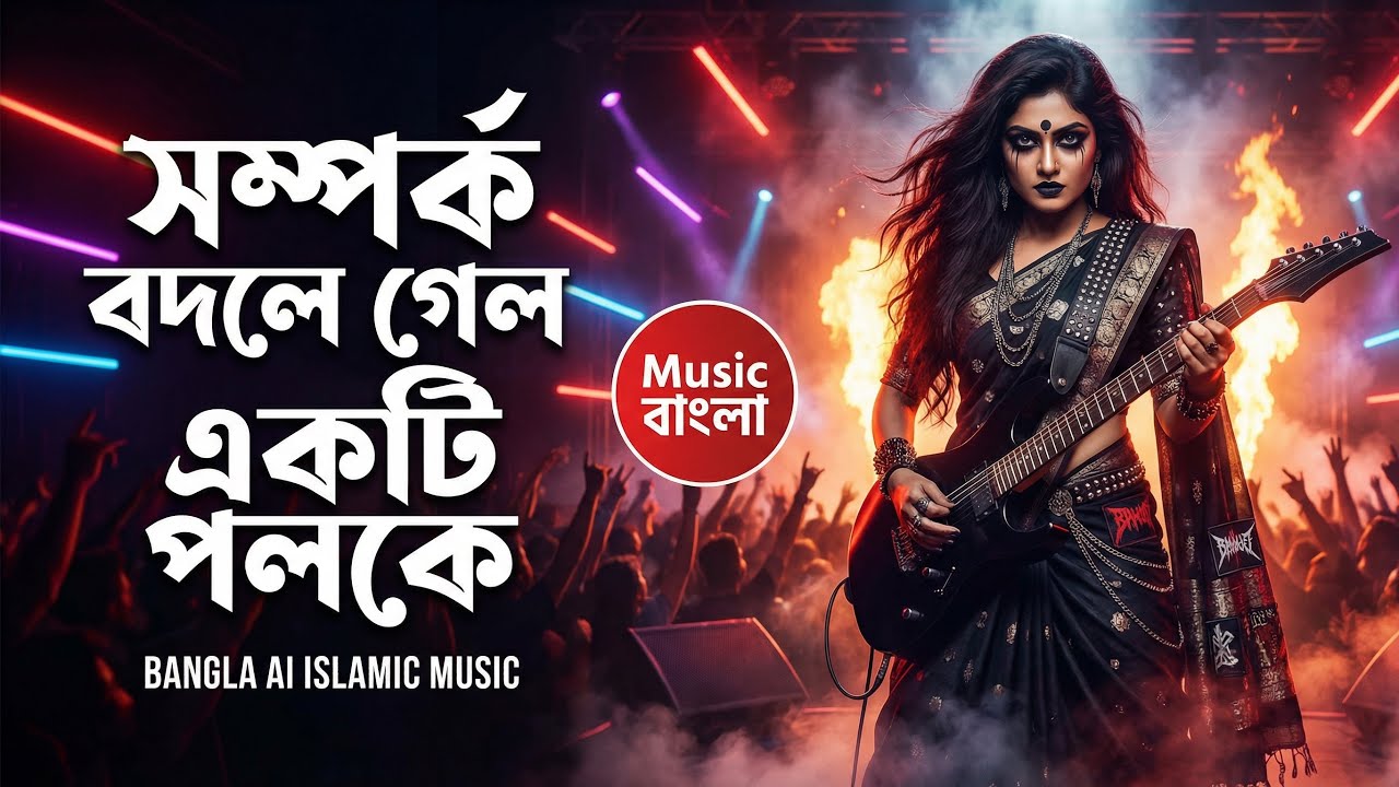 সম্পর্ক বদলে গেল একটি পলকে |AI HAVEY METAL SONG |