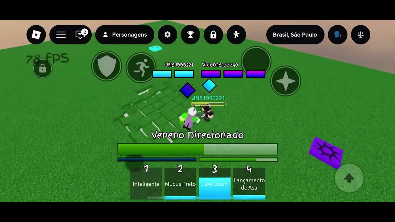 Meu primeiro vídeo jogando  Jujutsu shenanigs😄😄￼