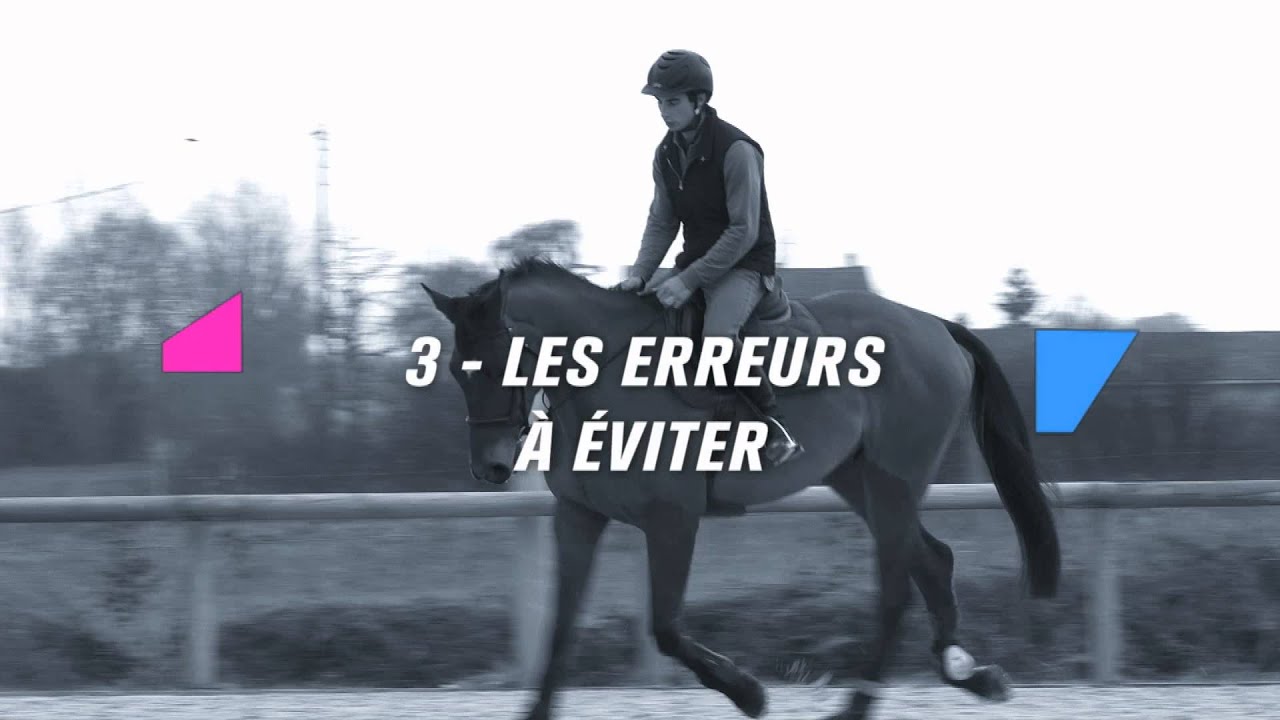 Le bon équilibre à cheval à l'obstacle - Equidia Life
