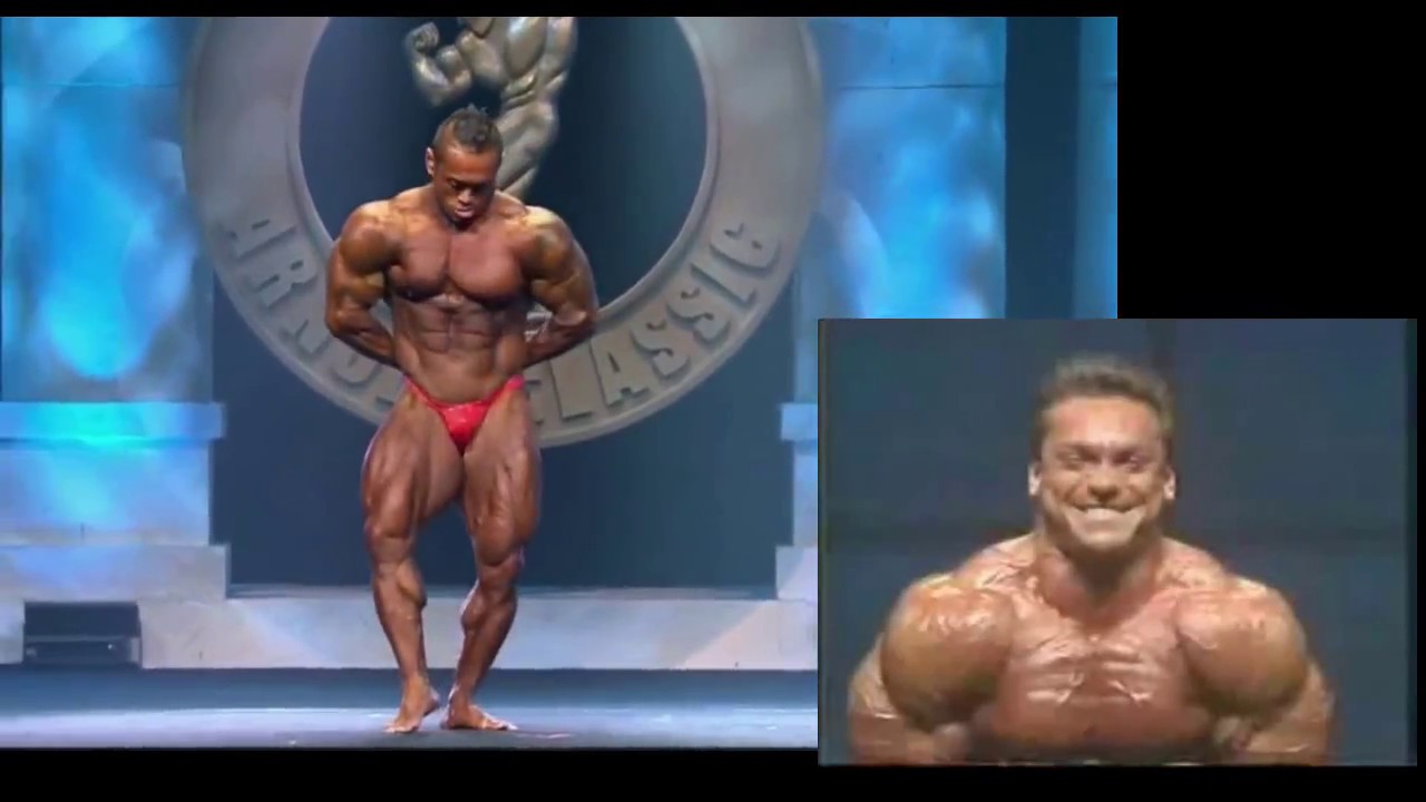 Arnold Classic 2017 - Hidetada Yamagishi vs. Rich Gaspari 1987 Posing Routine