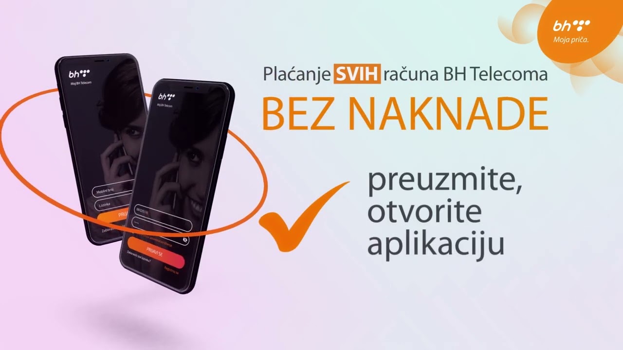 Moj BH Telecom - Aplikacija za plaćanje računa