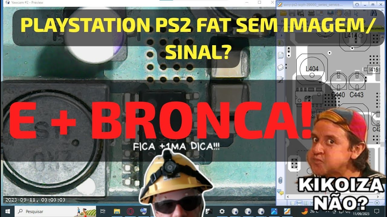 PLAYSTATION 2 PS2 FAT SEM IMAGEM/SINAL? + BRONCA !