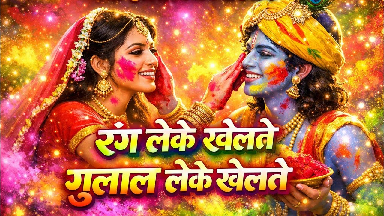 रंग लेके खेलते गुलाल लेके खेलते | 2026 का सबसे धमाकेदार होली भजन |rang leke khelte gulal leke khelte