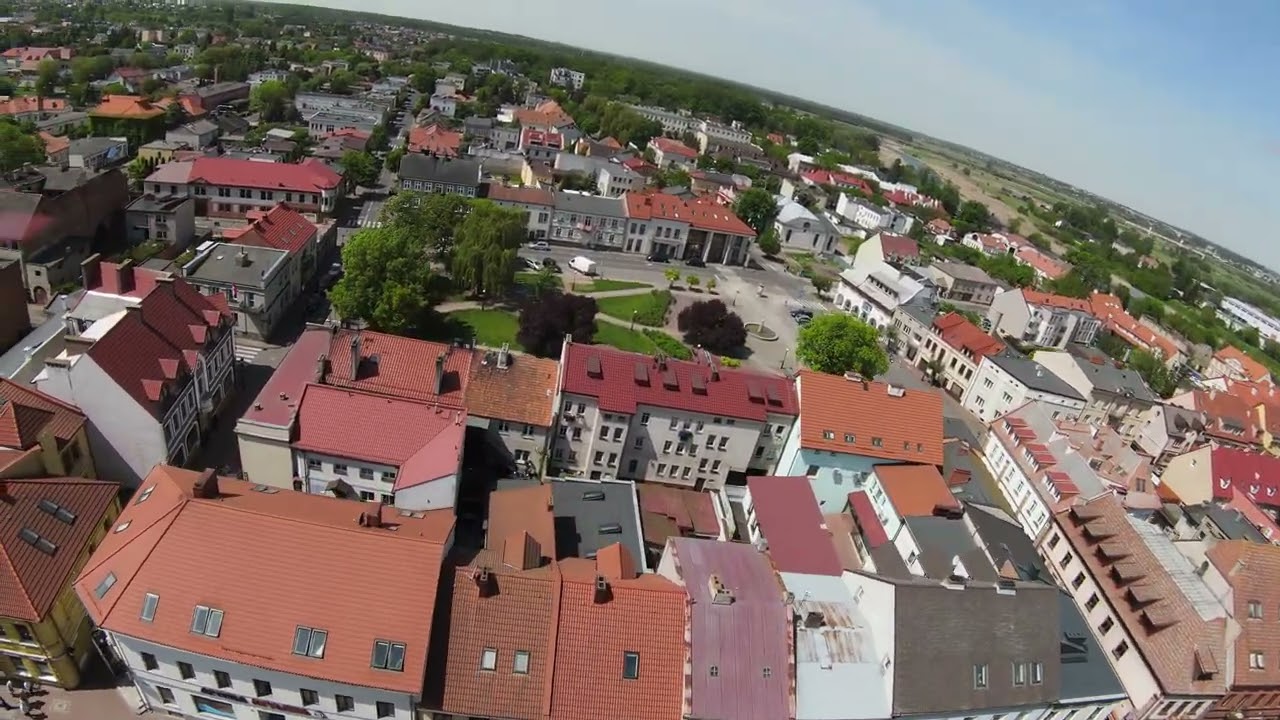 Konin - Stare miasto - lot widokowy dronem