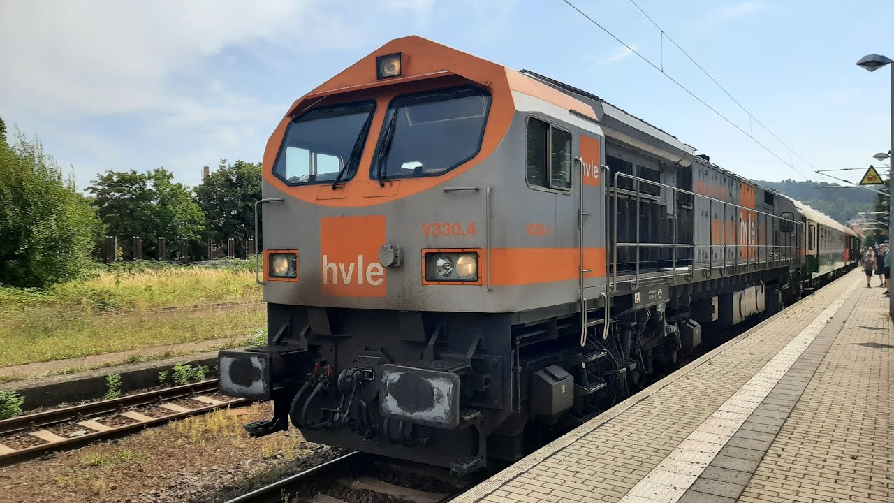 Blue Tiger V 330.4 auf der Rübelandbahn (08.09.2024)