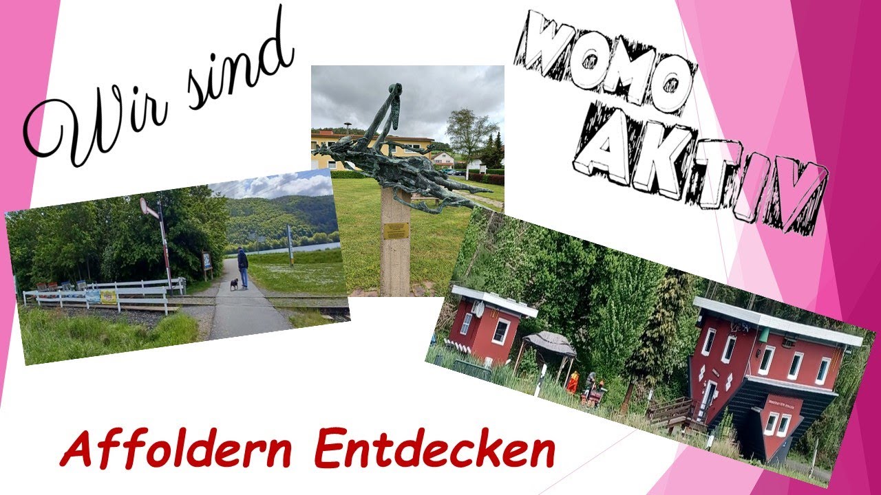 Affoldern  im  Edertal  Naturpark Kellerwald-Edersee  Sehensw&uuml;rdigkeiten  #womoaktiv