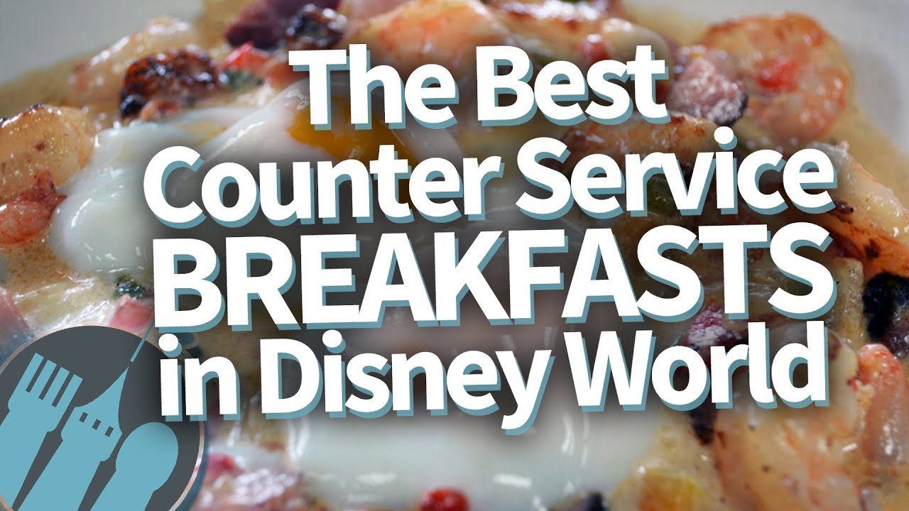 Disney World's Best and Most Unique Fast Food Breakfasts!