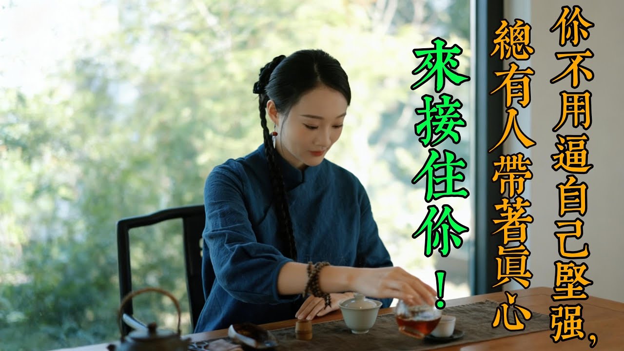 你不用逼自己堅強，總有人帶著真心來接住你！心眼好的人，她的善良是刻在骨子里的，跟这样的人做朋友，会有一种踏实的安全感