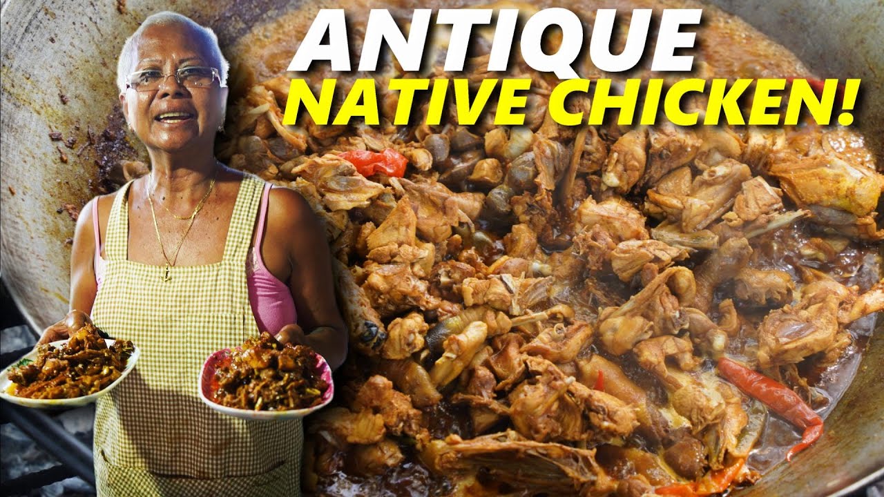 Legendary FLORING's Adobong Native Manok sa ANTIQUE! 100 KG of Native Manok kada araw!