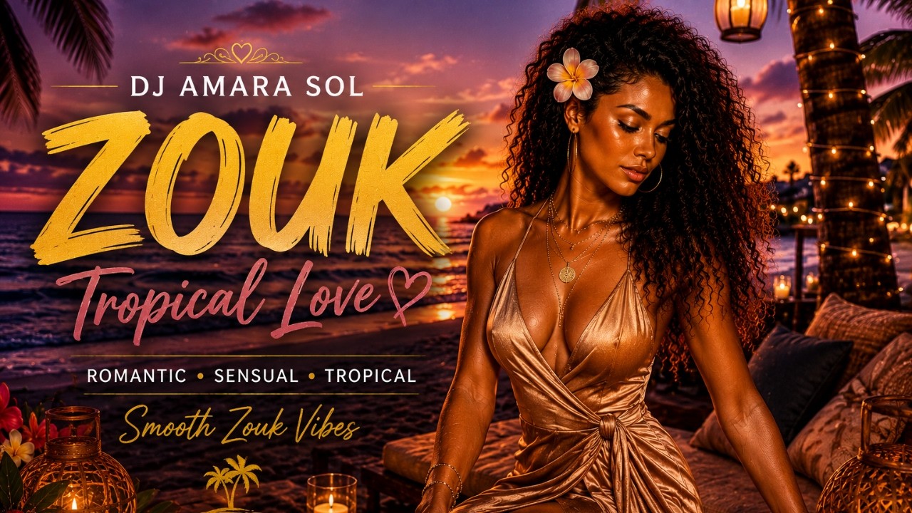 ❤️ Zouk Tropical Love 2026 | Romantic Sunset Beach Vibes | DJ Amara Sol