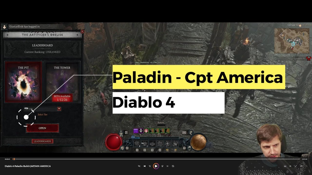 Dieser Build ist LEGEND&Auml;R &ndash; Captain America meets Paladin in Diablo 4!
