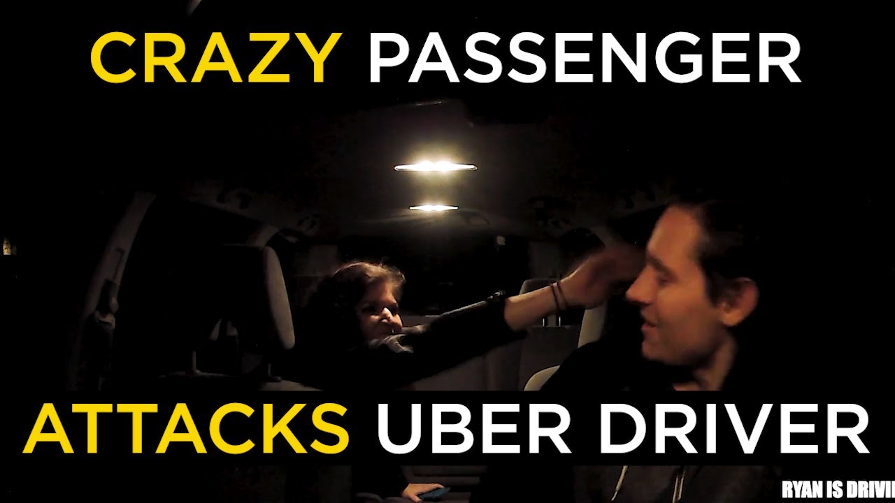 Uber Driver ATTACKED By Insane Passenger!