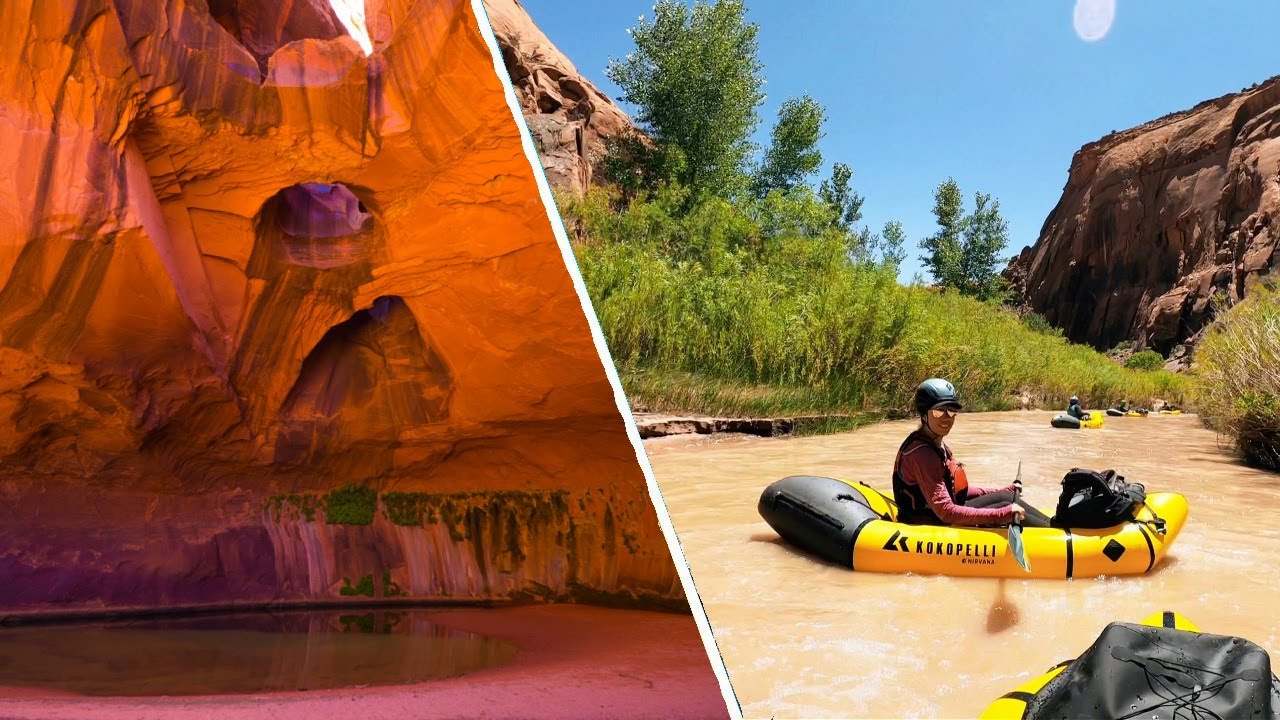Packrafting the Escalante River (June 2023, Part 1/2)