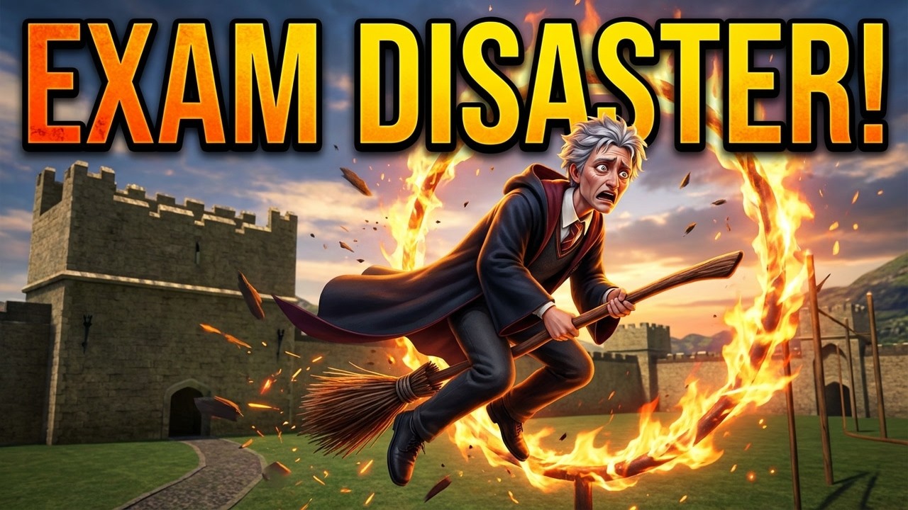 Flying Exam Disaster | Harry Potter Gameplay