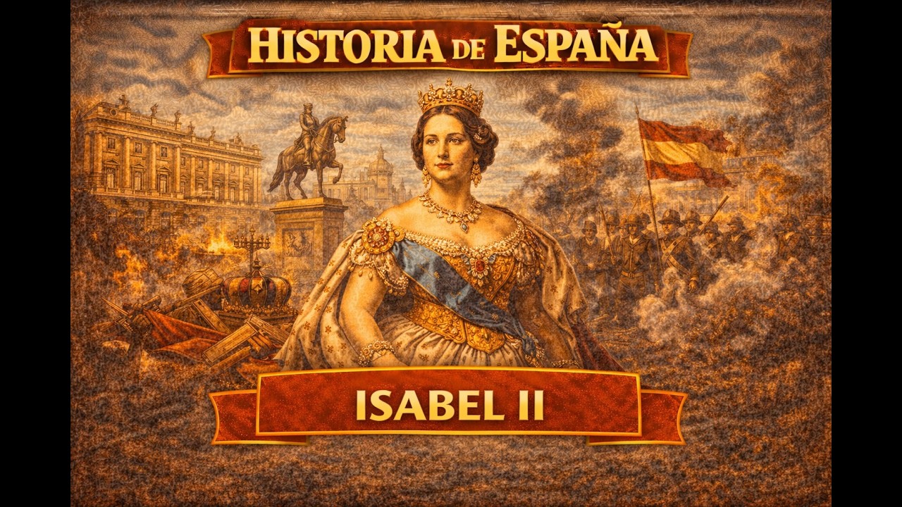 HISTORIA DE ESPAÑA. Isabel II para 2º de bachillerato