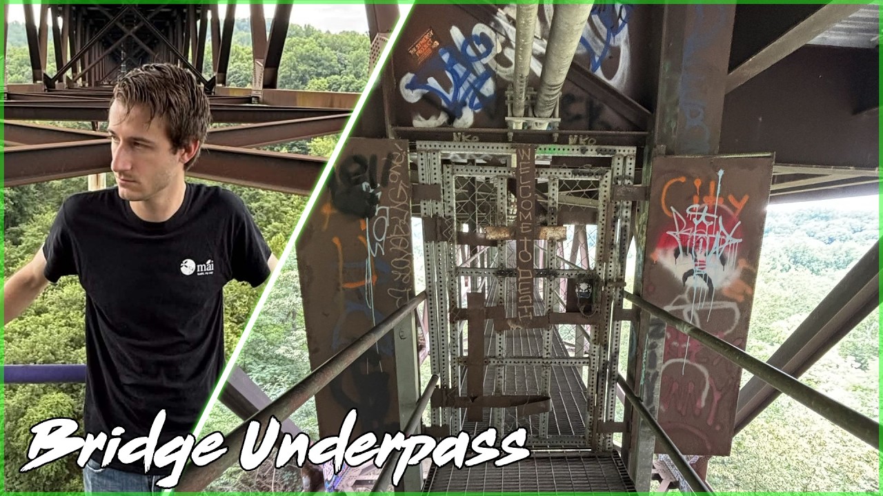 Sneaking onto an Abandoned Bridge Underpass... 5 Years Later