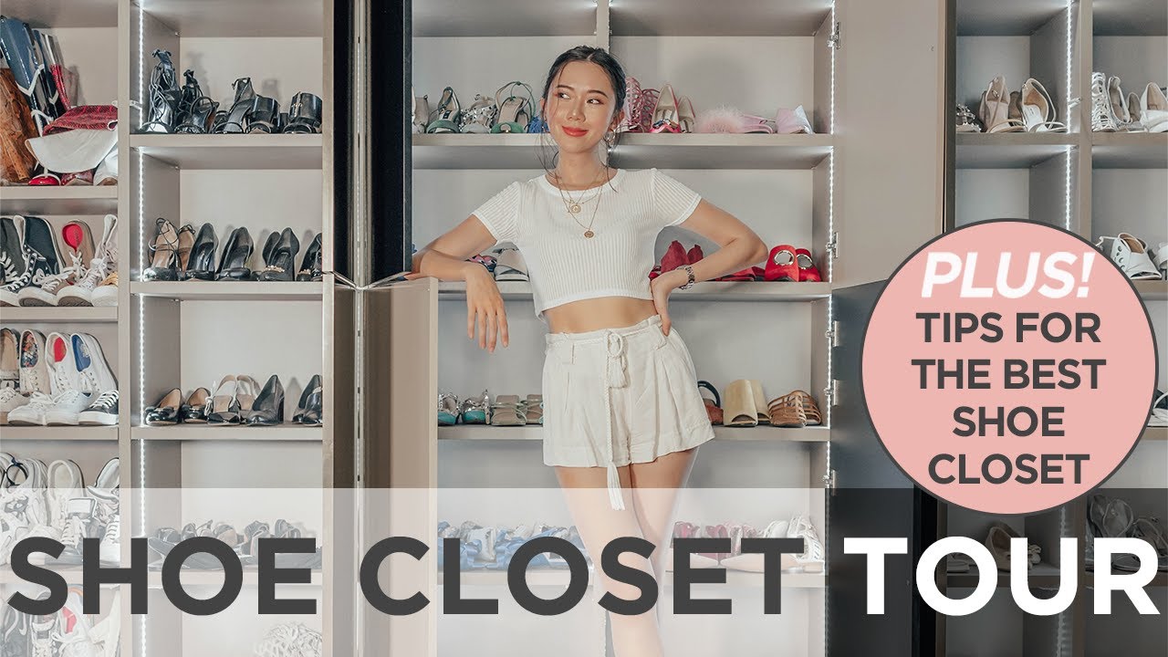 Shoe Closet Tour 2020 (Plus Closet Tips!) | Camille Co