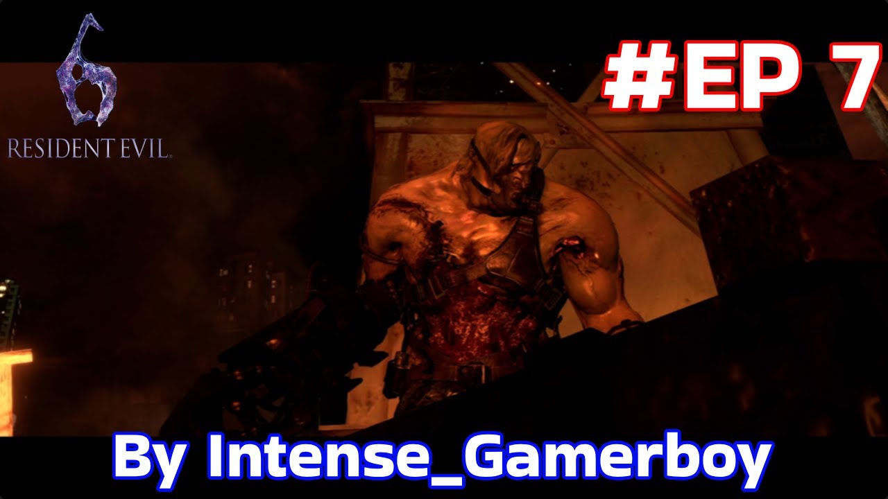 Defeating Mini Boss with Jake and Sherry in Resident Evil 6 #EP 7