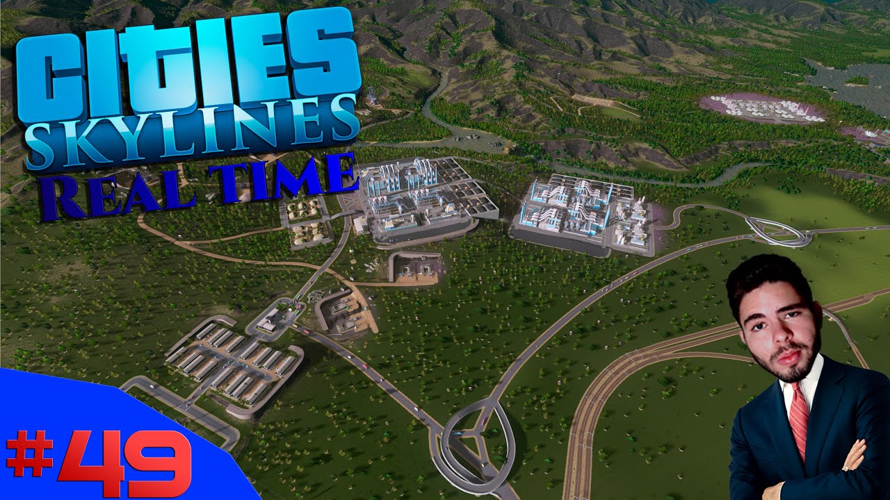 AGORA O DESEMPREGO É O INIMIGO - Cities Skylines Real Time #49 - (Gameplay/PC/PT-BR)