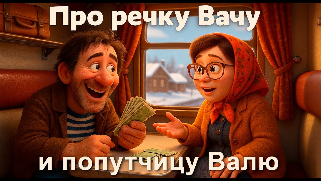 Про речку Вачу и попутчицу Валю ! 