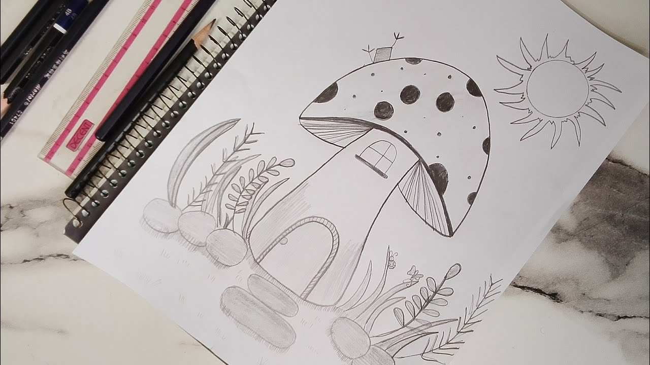 How to draw easy drawing || easy drawing ideas @ArtbyManahil1 