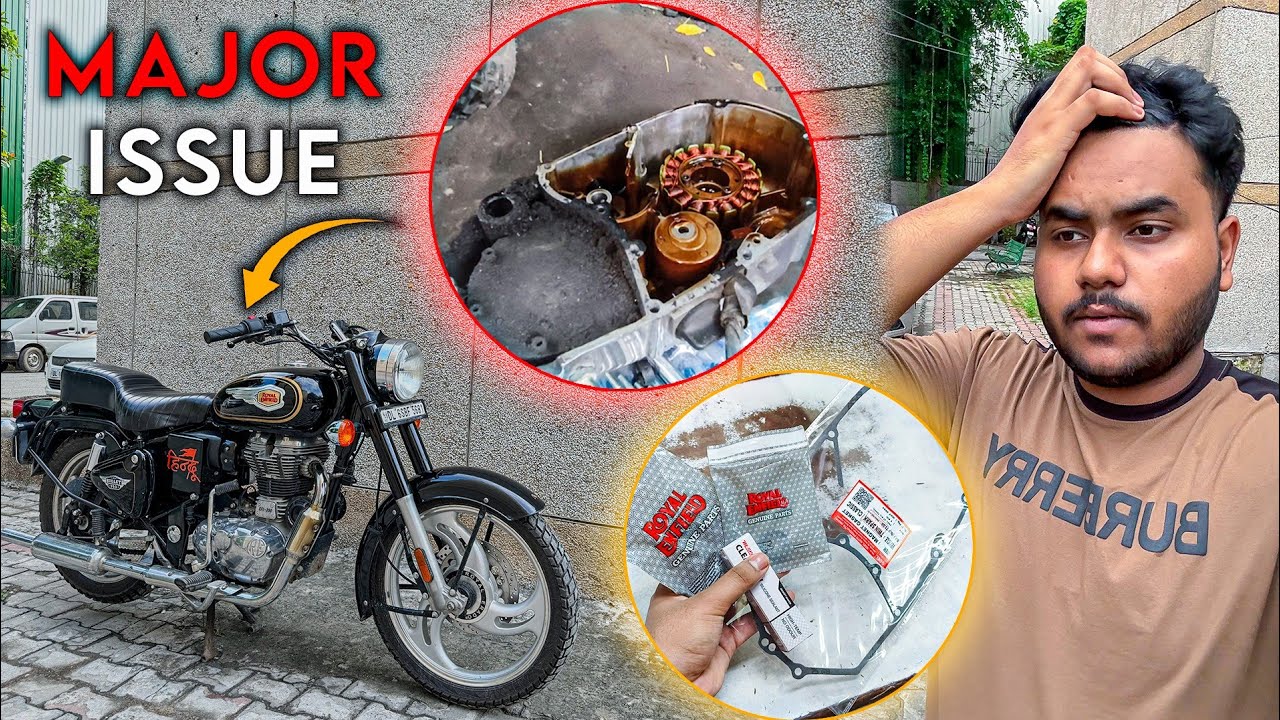 Royal Enfield Bullet Kick Spring 😱 | Royal Enfield Bullet 350 ⭐ | Royal Enfield Bullet Maintenance ✅