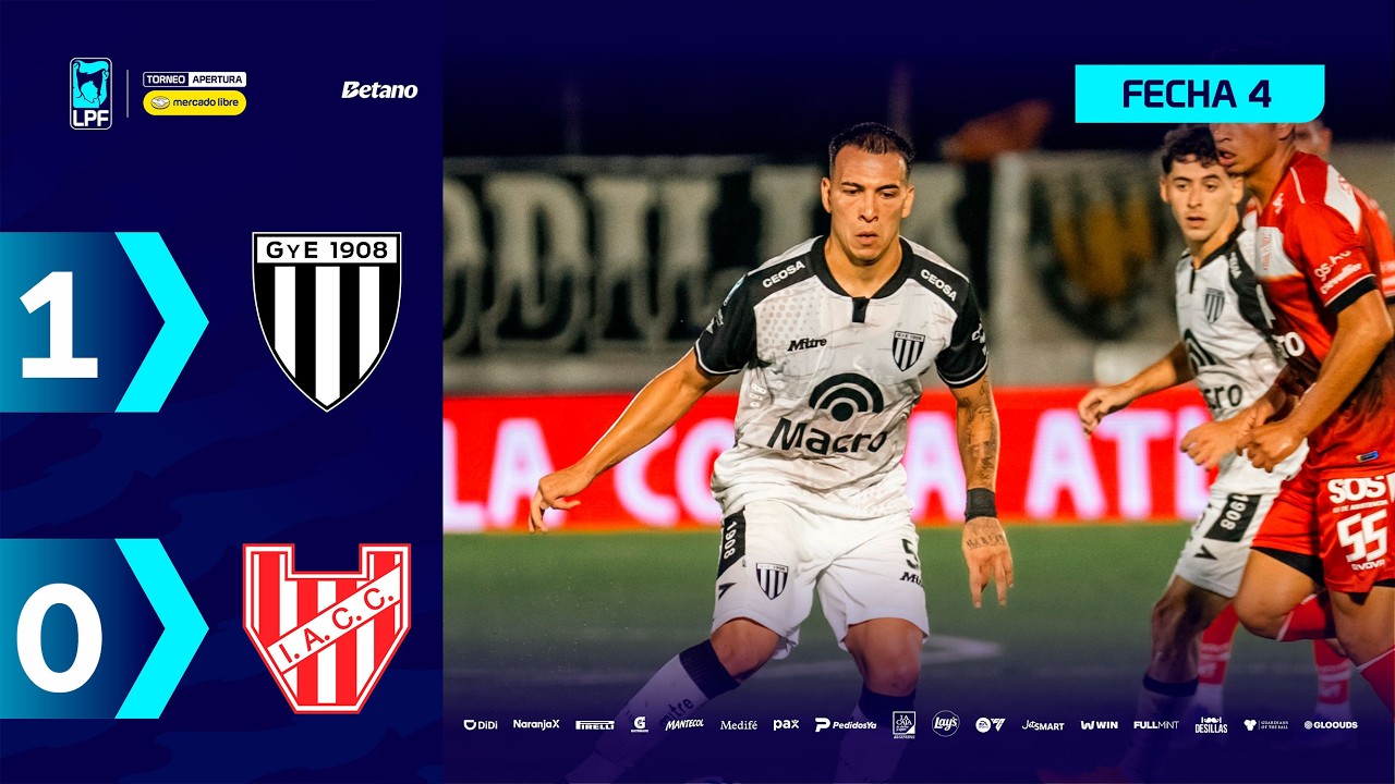 GIMNASIA DE MENDOZA 1 - 0 INSTITUTO | Resumen del partido | #TorneoMercadoLibre 2026 🏆