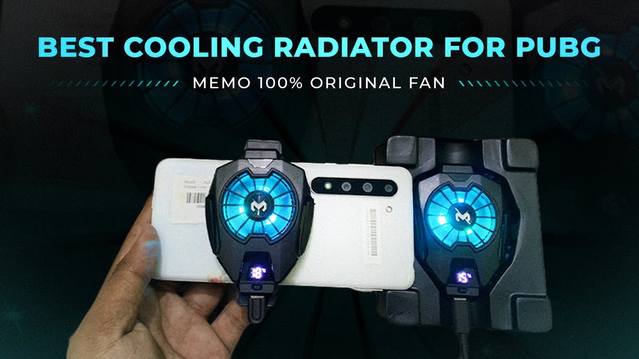 Unboxing Memo DL05 Cooling Fan | No Heatup & Lag Fix | Pubg Game Test
