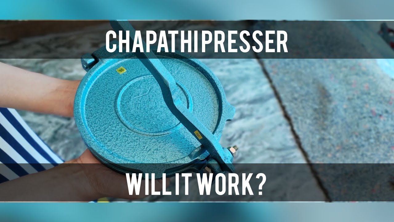 Make chapathi in minutes | How to use chapathi presser / Chapathi maker / Roti maker / Poori maker