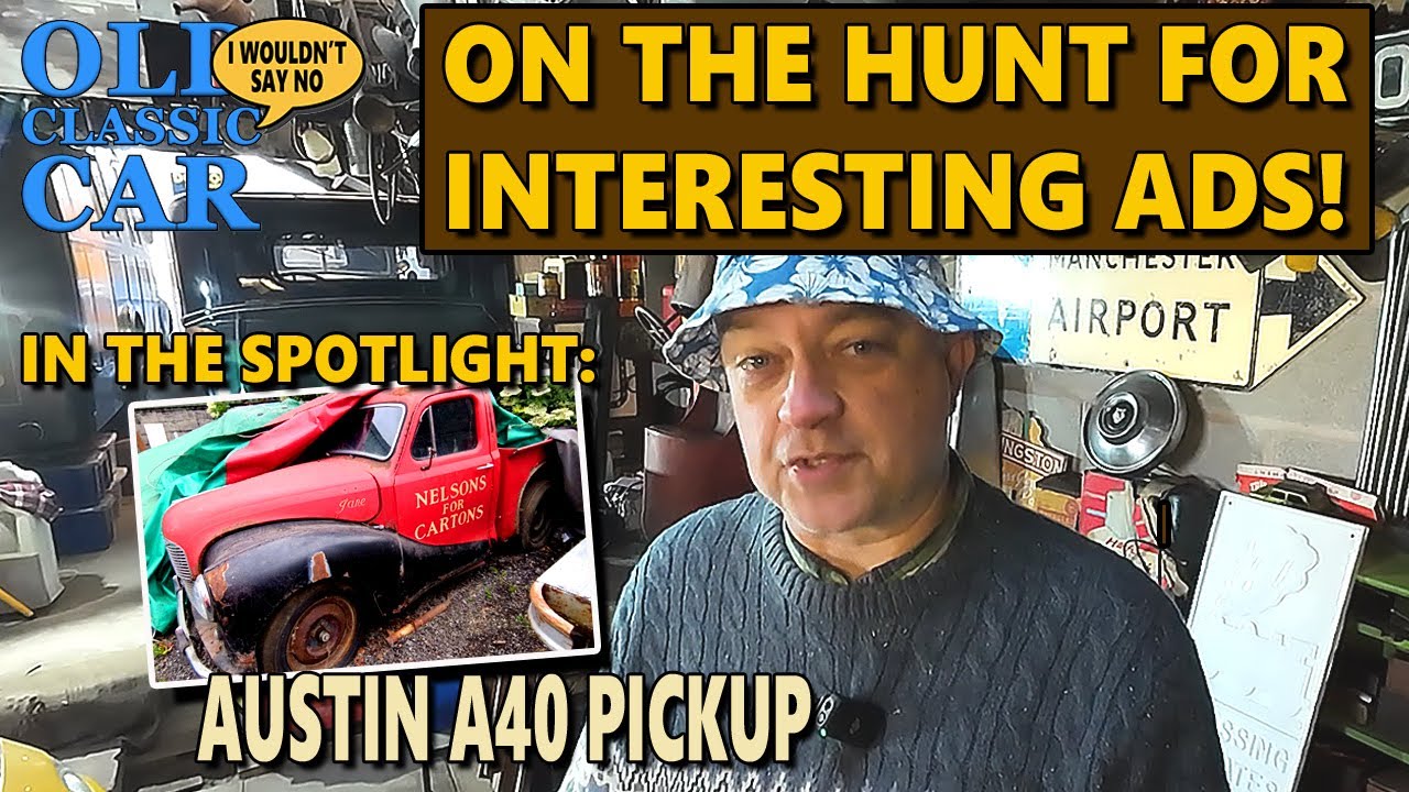 IWSN: В поисках интересных автомобилей на продажу! | НОВАЯ СЕРИЯ | Пикап AUSTIN A40 на продажу