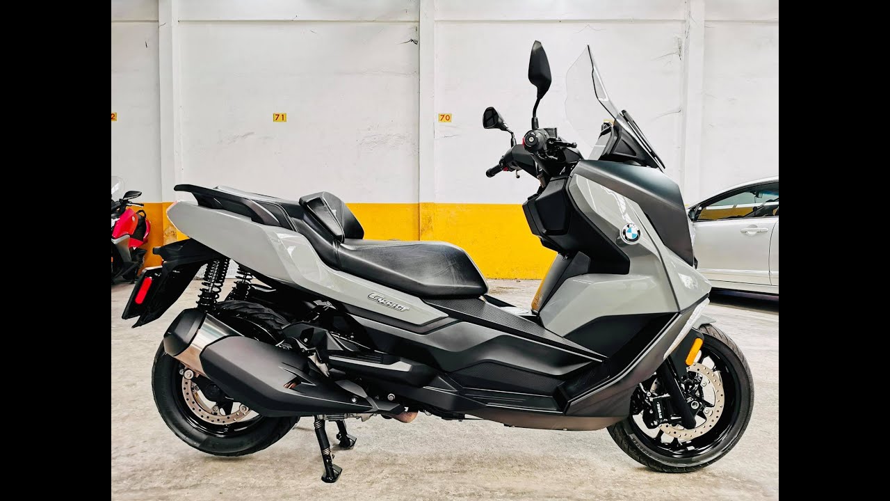 BMW C400GT Abs จดปี20 สีเทาสีเดิมทั้งคัน วิ่ง