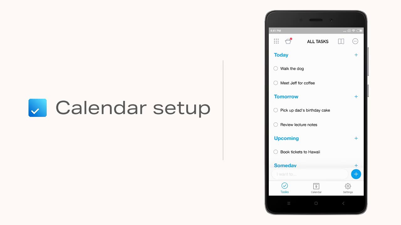 Calendar Setup | Any.do