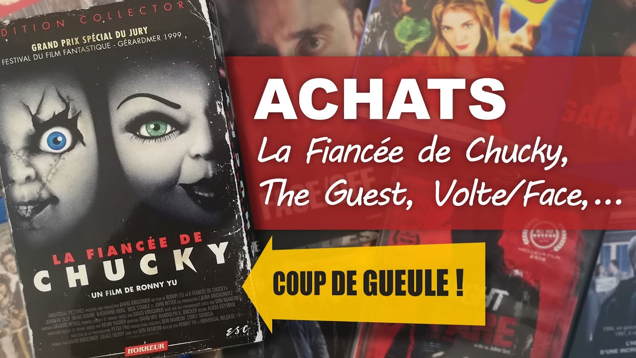 Achats Blu-ray et DVD | #5 | La fiancée de Chucky, The Guest, Go,...