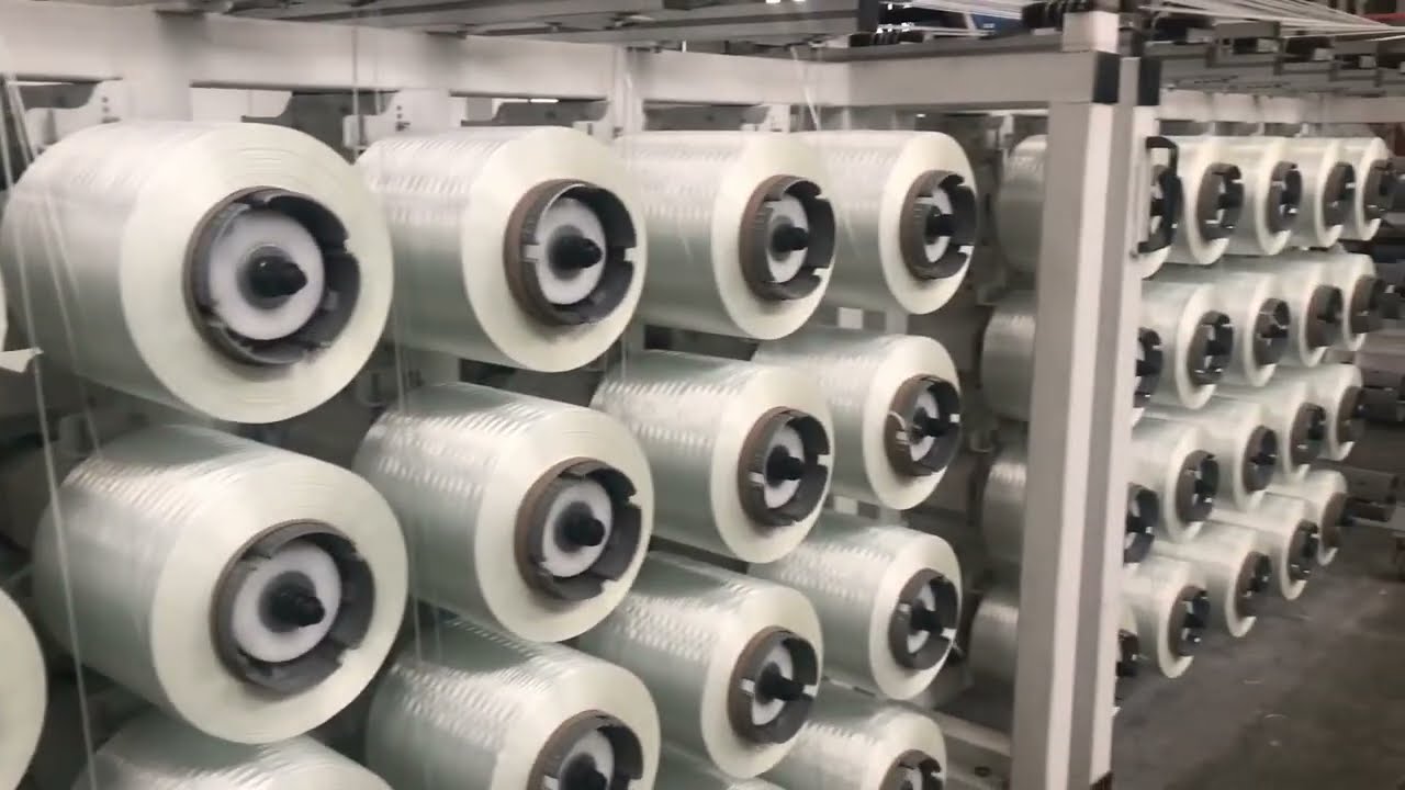 CFRT: Fiber Reinforced Plastic PP-GF UD Tape Manufacturing Process