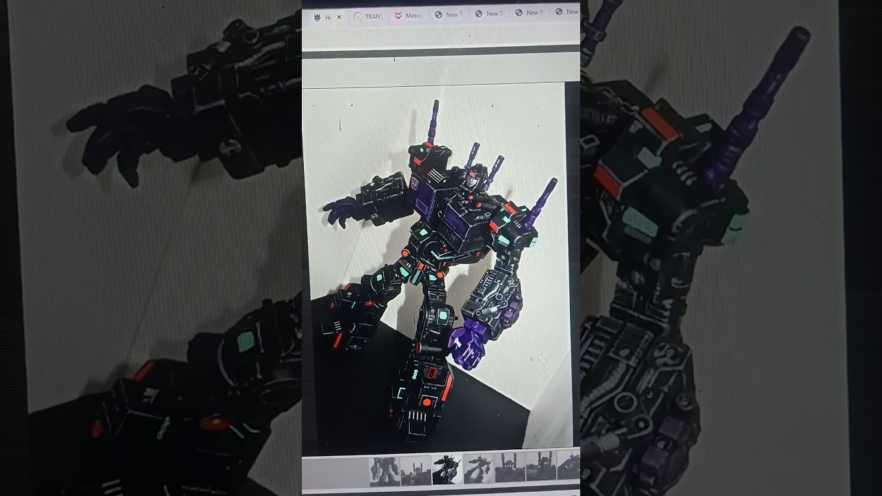 SG Evil Autobots Imperium Black Dark Purple Metroplex Bad Guys (Shattered Glass Supervillains)