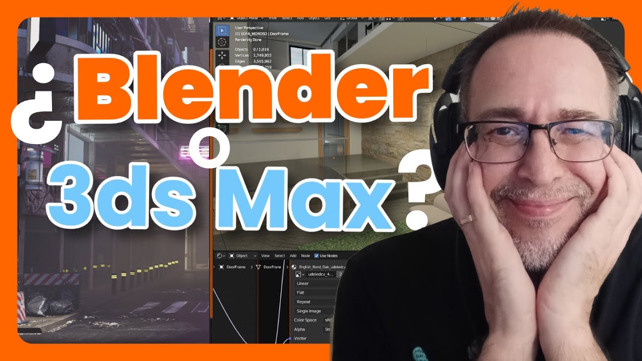 🔄 Blender vs 3ds Max: ¿Cuál Elijo para Empezar? 🤔