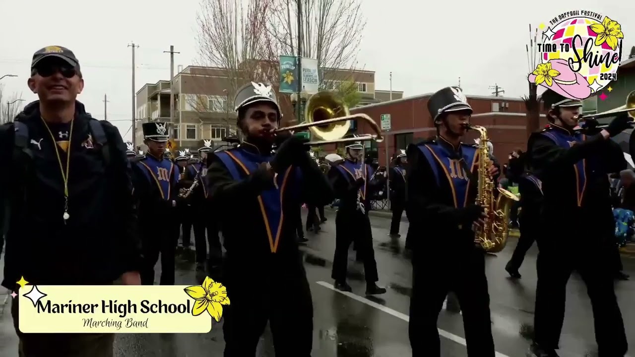 Mariner High School - daffodil Parade 2024