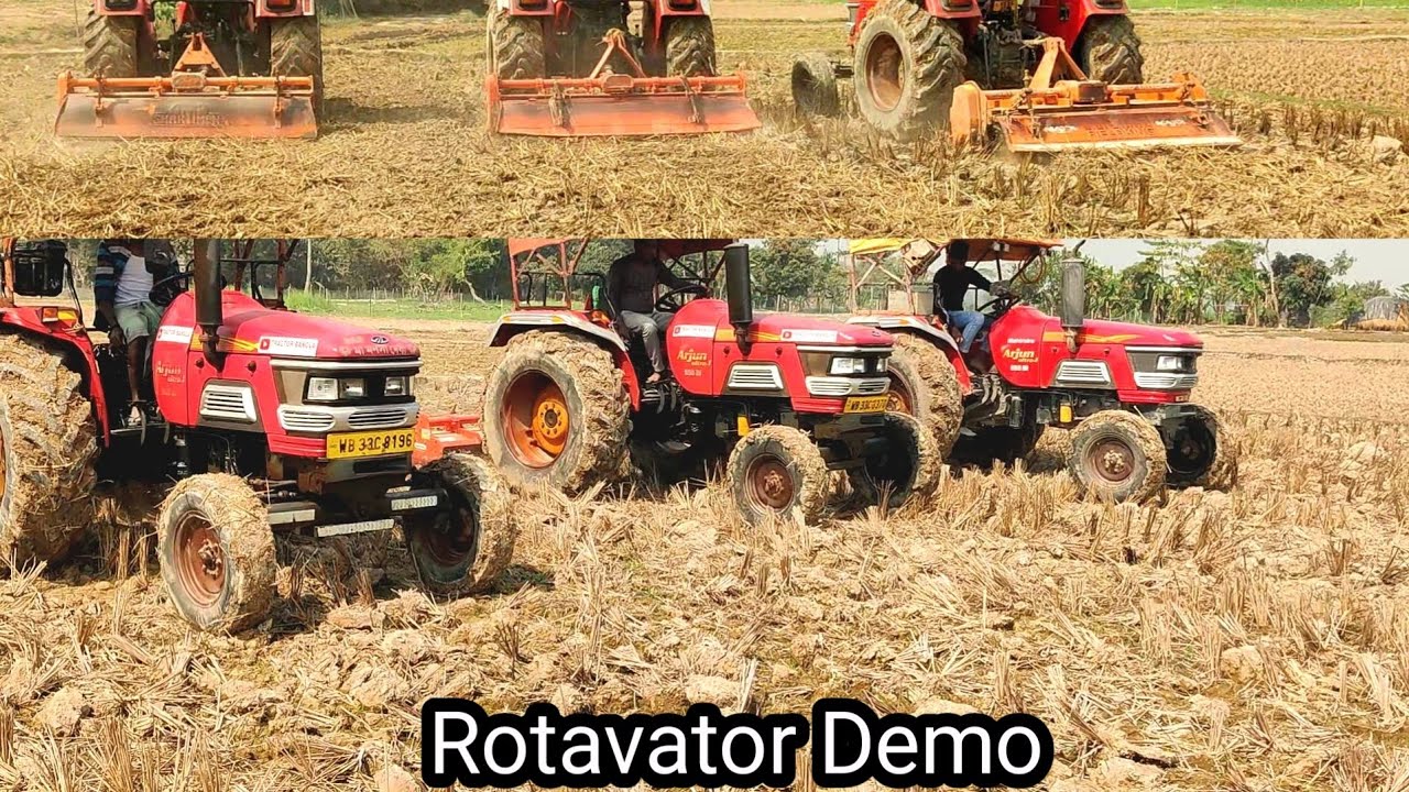 Maschio Rotavator Vs Shaktiman | Fieldking Rotavator | How To Drive Rotavator With Tractor