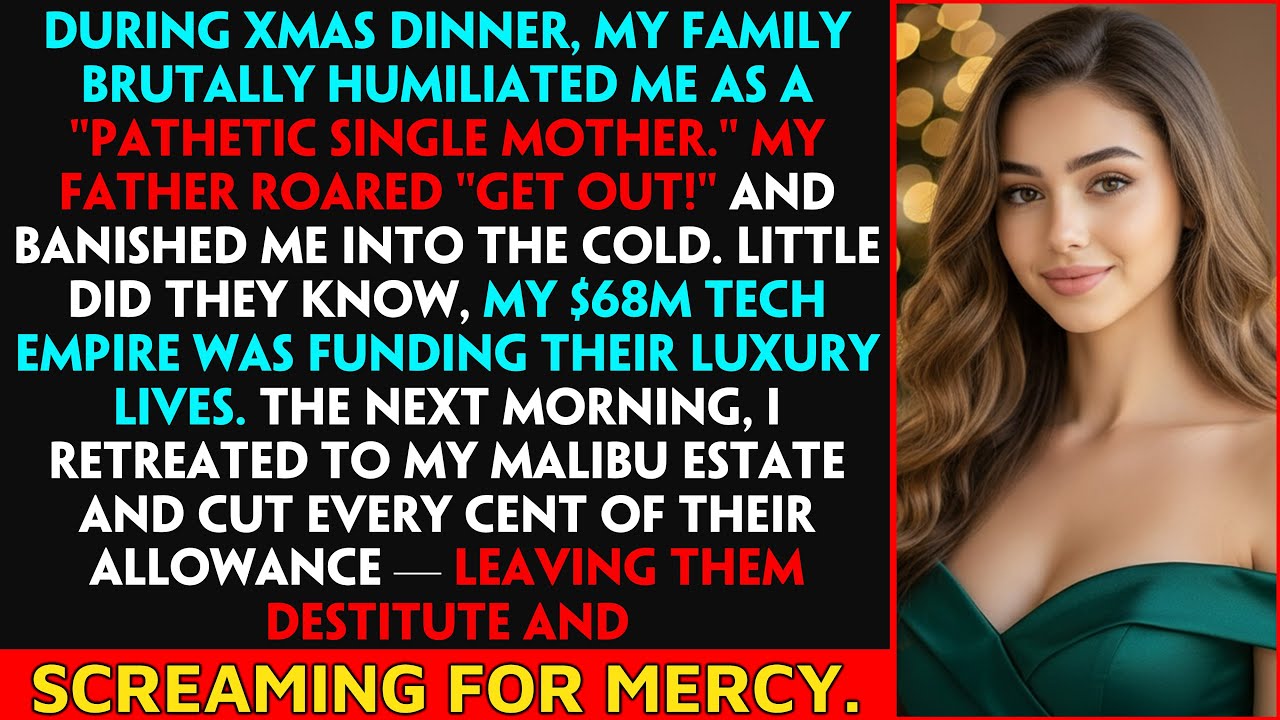 Dad Ousted Me on Christmas! Kin Never Suspected My $68M Tech Empire Until I Blacklisted Them