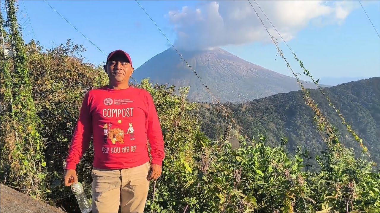 Desde la laguna el pacayal Chinameca 