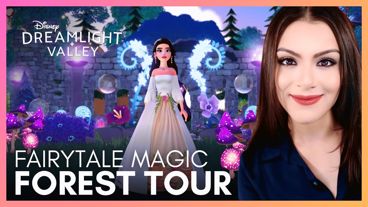 My Full Forest of Valor Tour! | Forest Tour in Disney Dreamlight Valley | Forest Design Inspiration