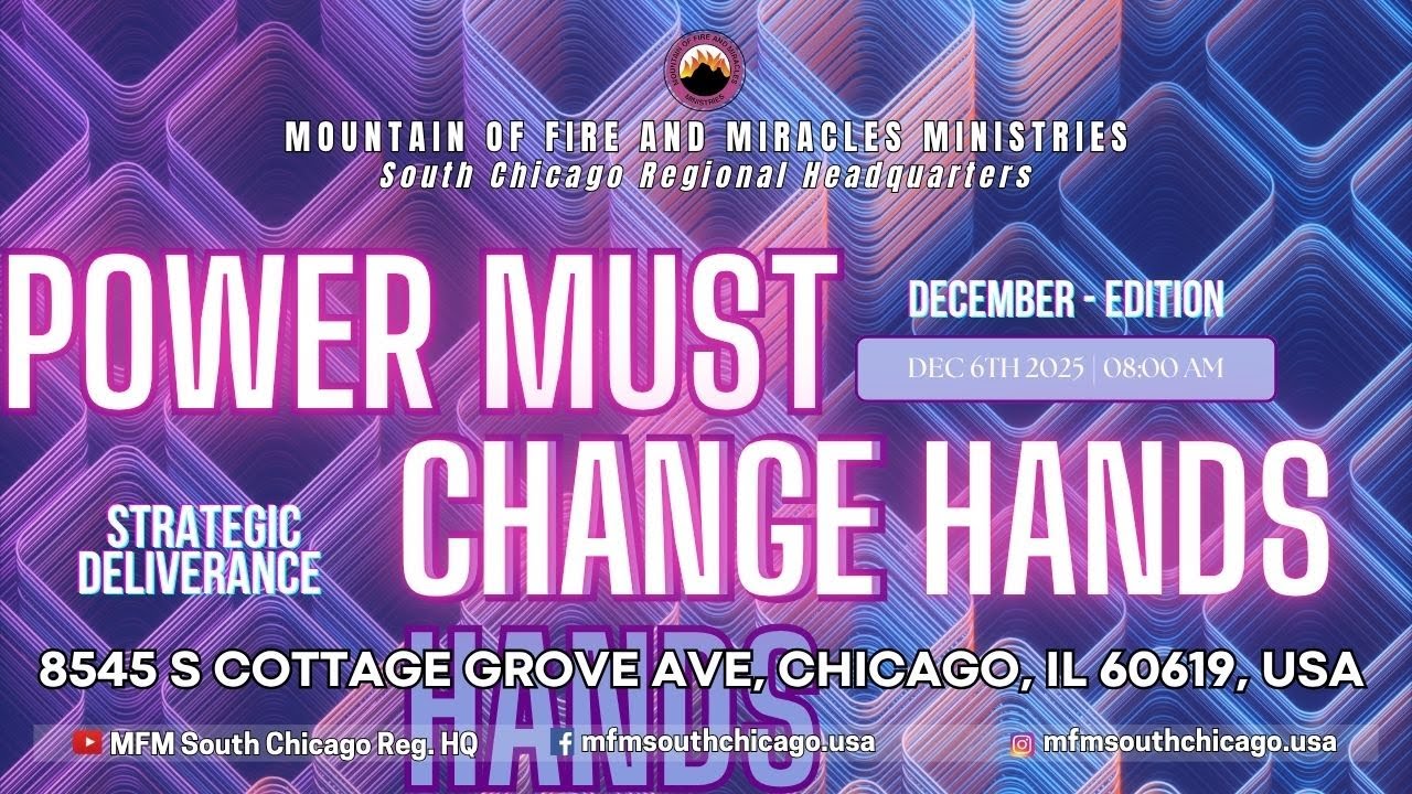 POWER MUST CHANGE HANDS | Feb. 7th 2026