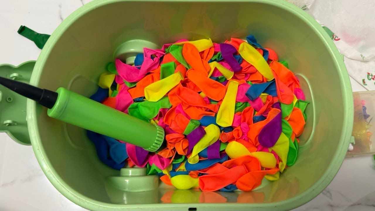 Satisfying balloon ASMR Filling #balloons #balloon #balloon_show