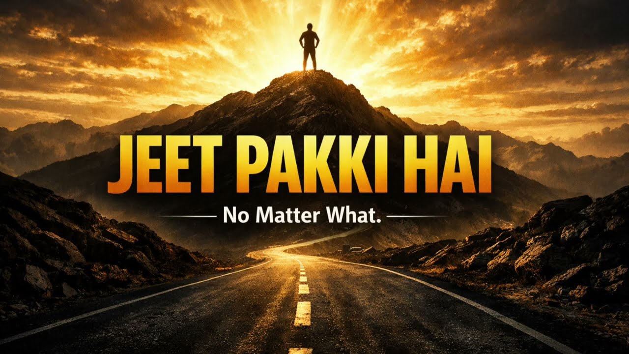 Jeet Pakki Hai | Motivational Song | Motive Music official| Hindi Motivation 2026#song #motivemusic