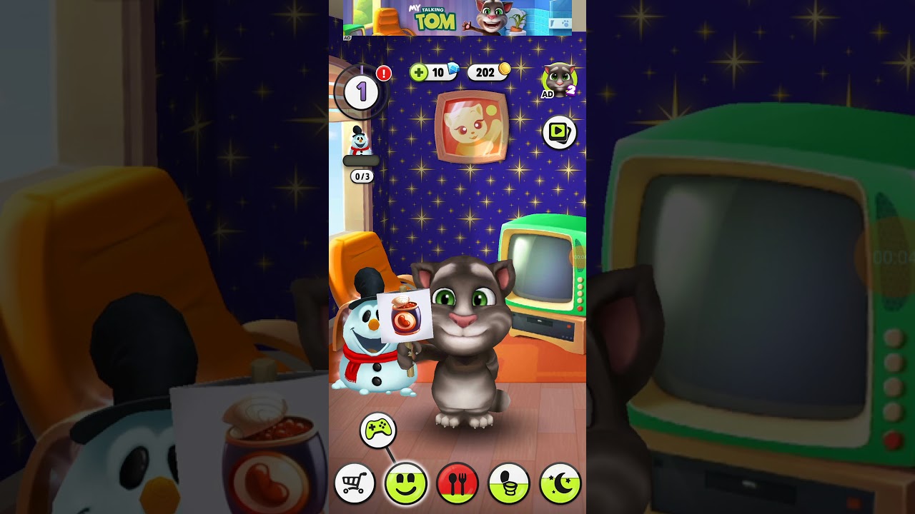 Talking tom with fun