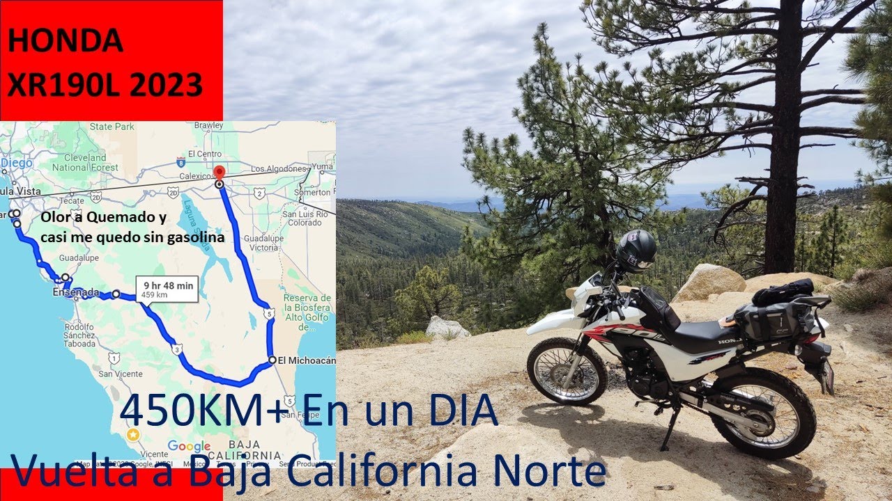 Prueba de fuego a XR190L cruzando la baja