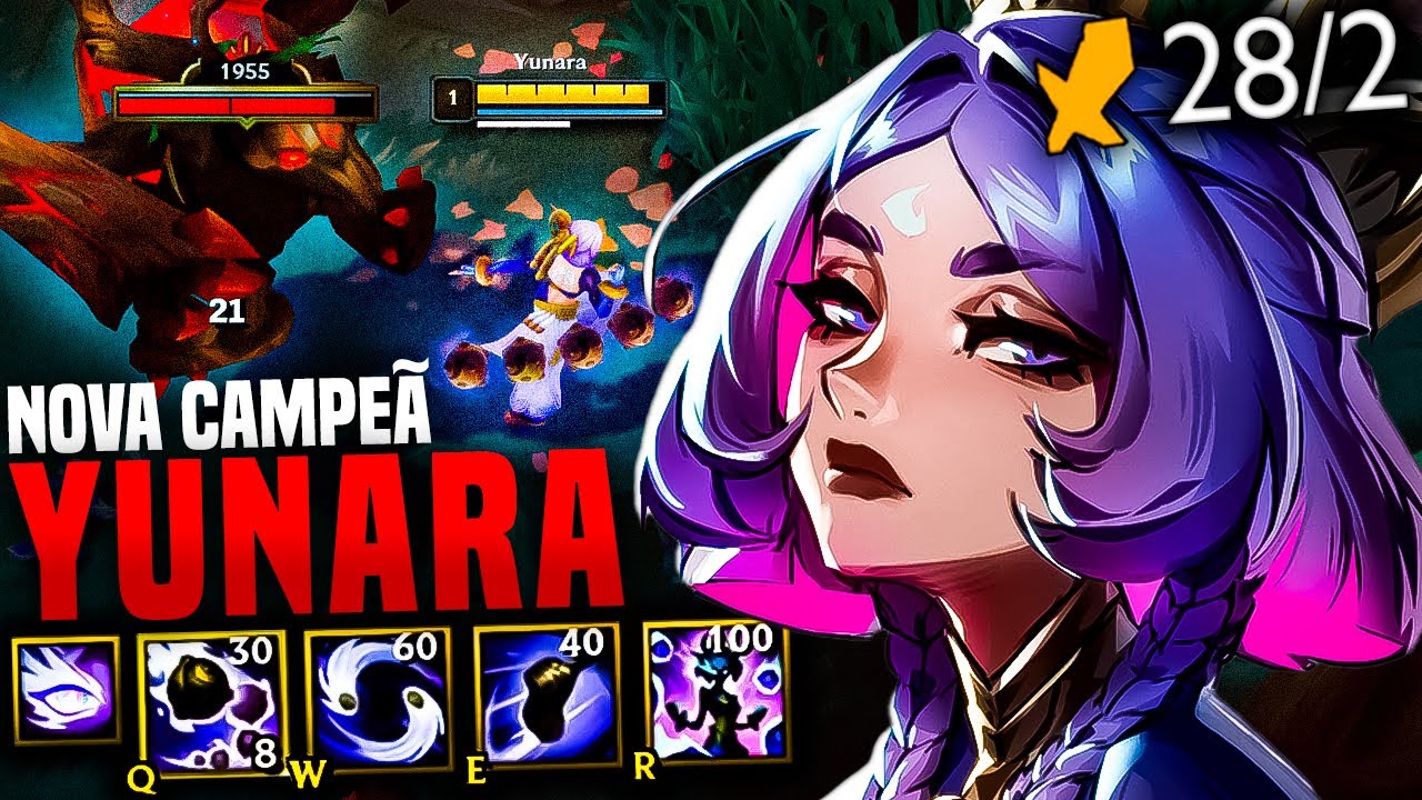 JOGUEI COM A NOVA CAMPE&Atilde; YUNARA E FIZ 100% CRITICO, MUITO FORTE!