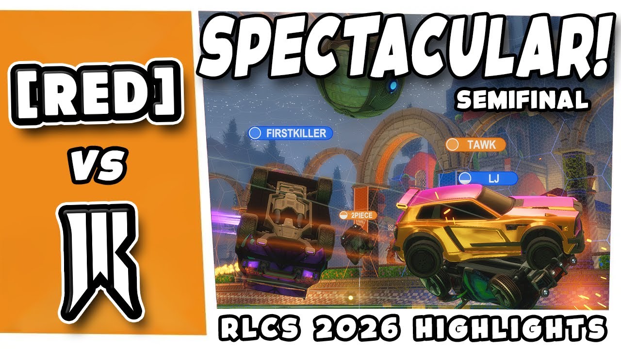 [Redacted] vs Rebellion - HIGHLIGHTS! | RLCS 2026 Semifinal | North America Boston open 2